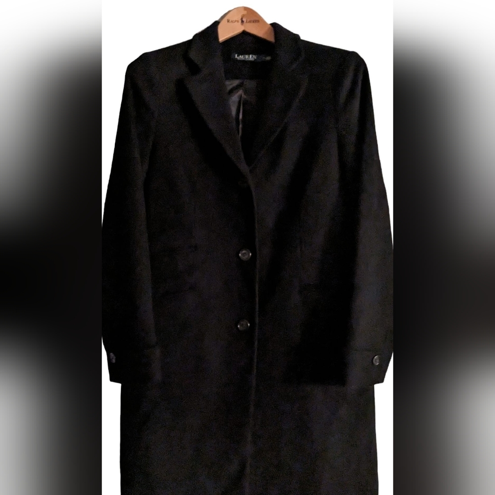 Ralph Lauren Classic Single-Breasted coat size 6